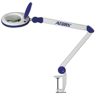 Lupenleuchte, LED, 2,25fach klare Linse, Segmentschaltung